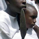 L'Afrique est le continent le plus touché avec plus de 144 millions de survivantes d'excisions ou de mutilations génitales (archives). KEYSTONE/EPA AFPI/SIMON MAINA